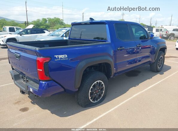 3TYLB5JN1RT056171 2024 TOYOTA TACOMA Blue უკანა მარჯვენა