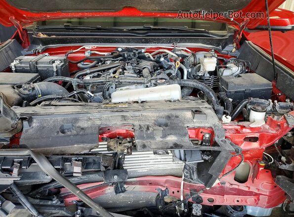 3TYLB5JN3RT050288 2024 TOYOTA TACOMA Красный Вид задней части салона