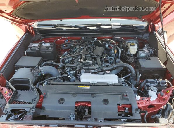 3TYLB5JN5ST070435 2025 TOYOTA TACOMA Red Вид задньої частини салону