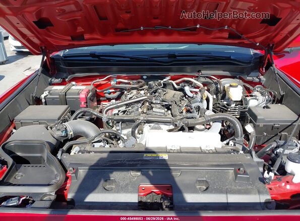 3TYLB5JN7ST092310 2025 TOYOTA TACOMA Red Rear view