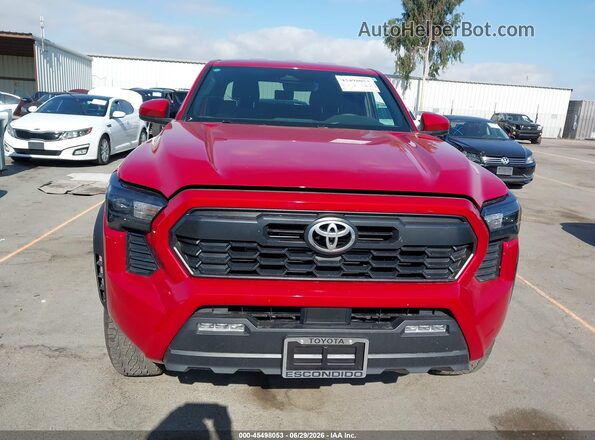 3TYLB5JN7ST092310 2025 TOYOTA TACOMA Red Rear interior view