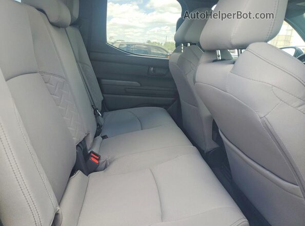 3TYLB5JN8ST064855 2025 TOYOTA TACOMA Silver Rear seats view