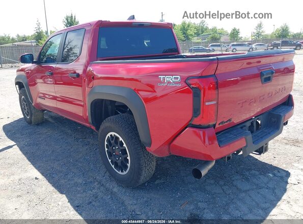 3TYLB5JN8ST067271 2025 TOYOTA TACOMA Красный Задняя левая четверть