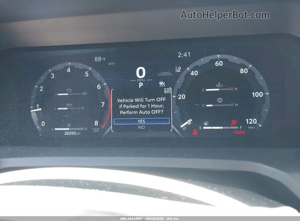 3TYLB5JN8ST067271 2025 TOYOTA TACOMA Красный Вид задних сидений
