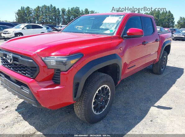 3TYLB5JN8ST067271 2025 TOYOTA TACOMA Красный Передняя левая четверть