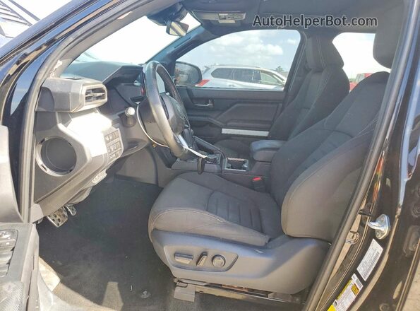 3TYLB5JN9RT009826 2024 TOYOTA TACOMA Black წინა სალონის ხედი