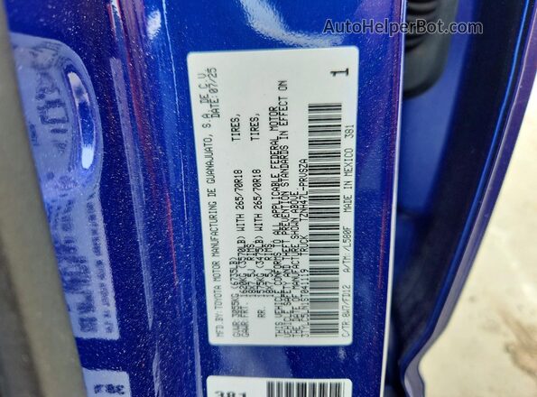 3TYLC5LN1ST041119 2025 TOYOTA TACOMA Blue 