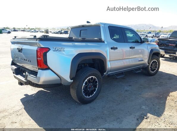 3TYLC5LN2ST031750 2025 TOYOTA TACOMA HYBRID Серебряный Задняя правая четверть
