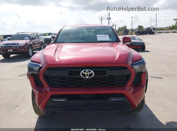 3TYLC5LN2ST039105 2025 TOYOTA TACOMA HYBRID Red Սարքավորումների վահանակի տեսք