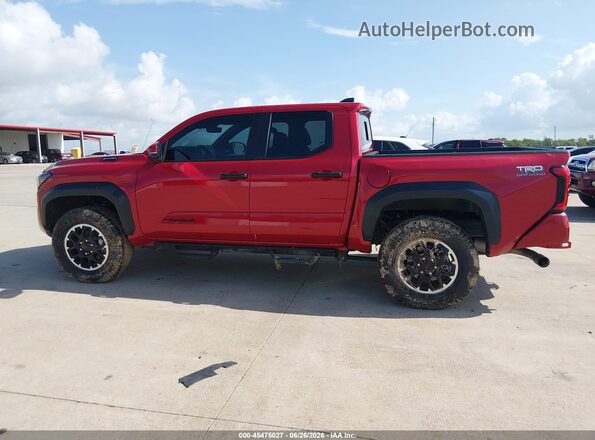 3TYLC5LN2ST039105 2025 TOYOTA TACOMA HYBRID Red Սալոնի 360 աստիճան տեսք