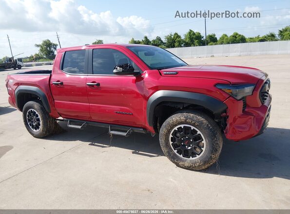 3TYLC5LN2ST039105 2025 TOYOTA TACOMA HYBRID Red Սալոնի հետևի տեսք