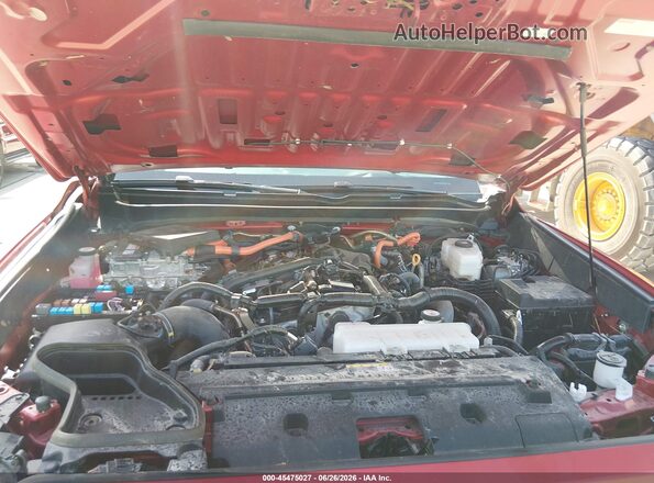 3TYLC5LN2ST039105 2025 TOYOTA TACOMA HYBRID Red Հետևի տեսք