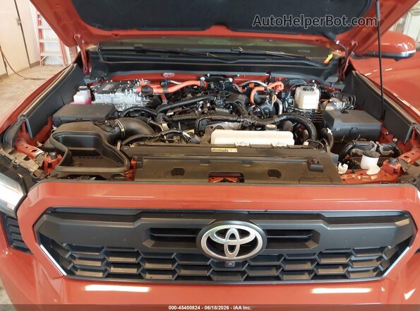 3TYLC5LN2ST046894 2025 TOYOTA TACOMA HYBRID Orange Widok z tyłu