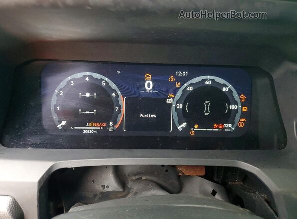 3TYLC5LN5RT011714 2024 TOYOTA TACOMA White Widok zestawu wskaźników