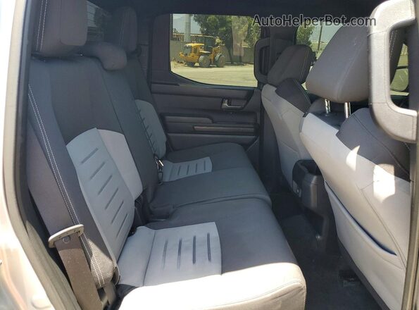 3TYLC5LN5ST035291 2025 TOYOTA TACOMA Silver Rear seats view