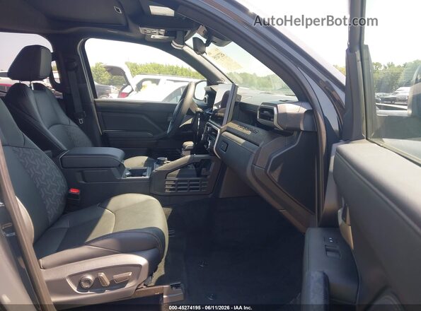 3TYLC5LN8ST028433 2025 TOYOTA TACOMA HYBRID Gray Front interior view