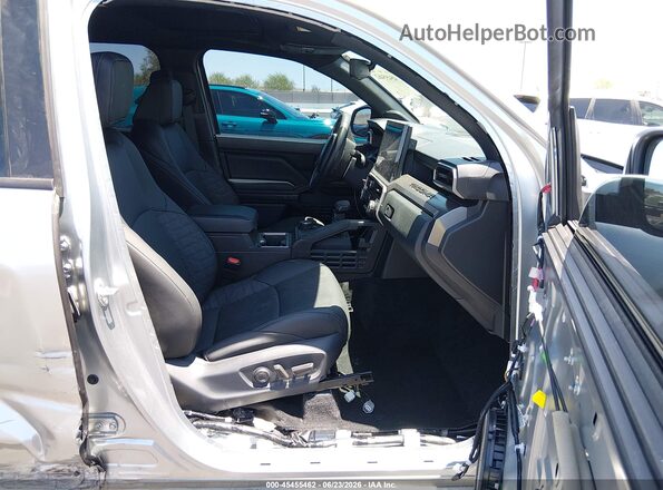 3TYLC5LNXRT013216 2024 TOYOTA TACOMA HYBRID Silver წინა სალონის ხედი