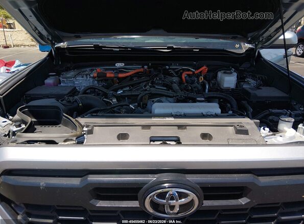 3TYLC5LNXRT013216 2024 TOYOTA TACOMA HYBRID Silver უკანა ხედი