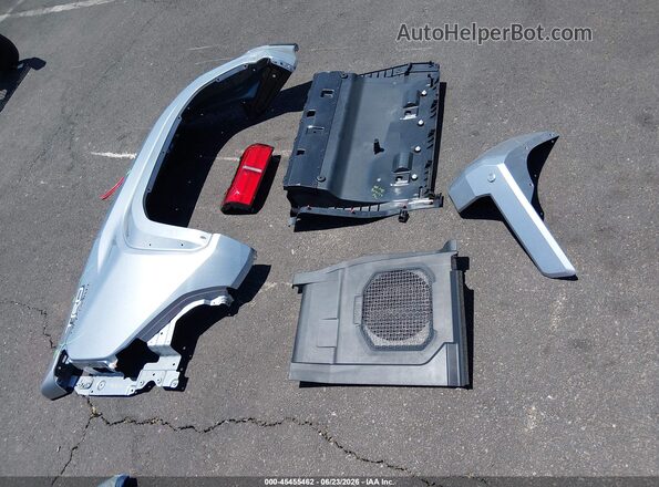 3TYLC5LNXRT013216 2024 TOYOTA TACOMA HYBRID Silver წინა პანელის ხედი