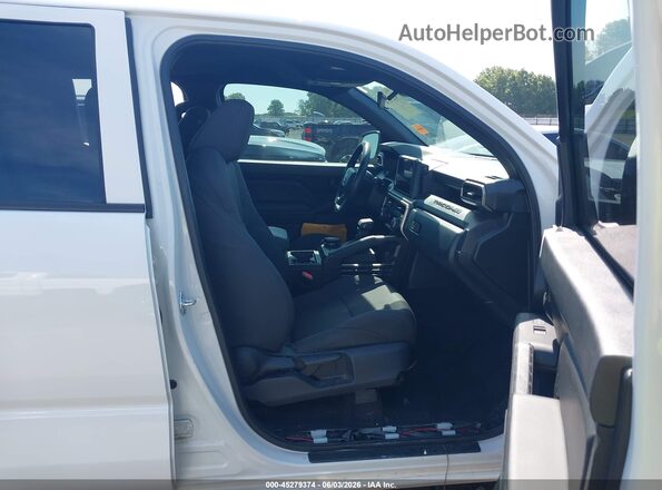 3TYLD5KN7ST012416 2025 TOYOTA TACOMA White Front interior view