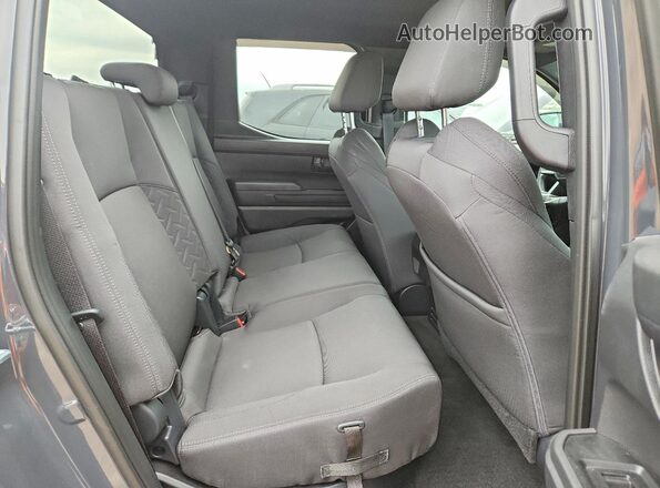 3TYLD5KN7ST013761 2025 TOYOTA TACOMA Gray უკანა სავარძლების ხედი