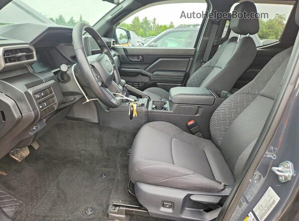 3TYLD5KN7ST013761 2025 TOYOTA TACOMA Gray წინა სალონის ხედი