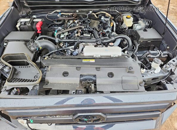 3TYLD5KN7ST013761 2025 TOYOTA TACOMA Gray უკანა სალონის ხედი