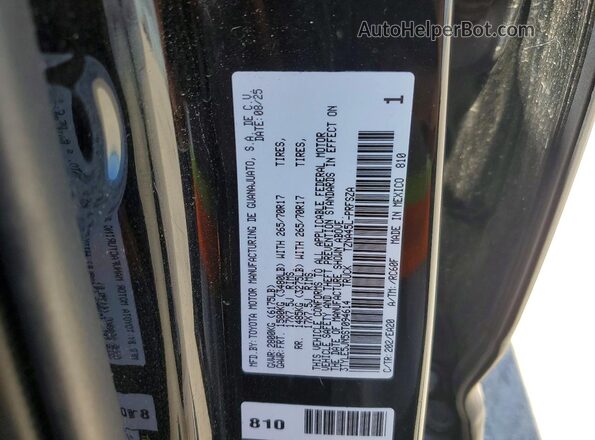 3TYLE5JN5ST094614 2025 TOYOTA TACOMA Black Engine compartment view