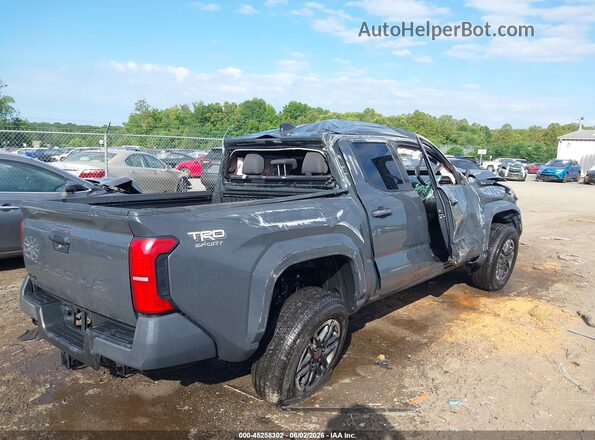 3TYLE5JN7ST102311 2025 TOYOTA TACOMA Gray უკანა მარჯვენა