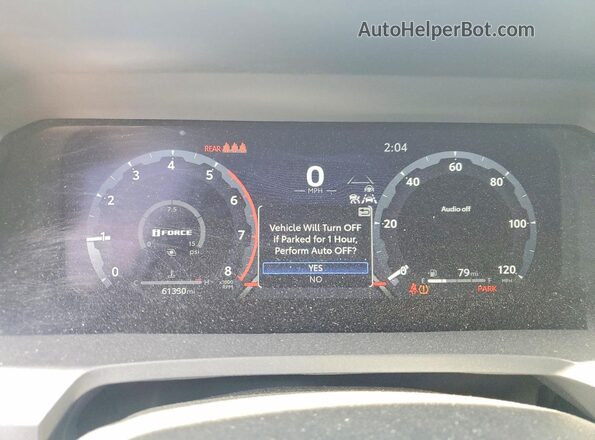 3TYLE5JN8RT023532 2024 TOYOTA TACOMA White Instrument cluster view