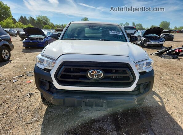 3TYRX5GN2MT011252 2021 TOYOTA TACOMA White Դիմացի տեսք