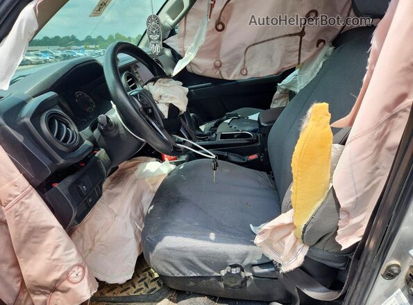 3TYRX5GN2MT028021 2021 TOYOTA TACOMA Silver Vista interior delantera