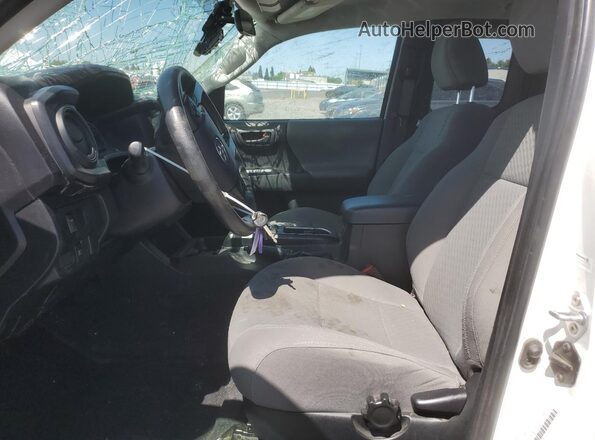 3TYRX5GN2PT083413 2023 TOYOTA TACOMA White Вид салону спереду