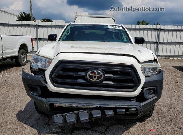 3TYRX5GN6MT008659 2021 TOYOTA TACOMA White წინა ხედი