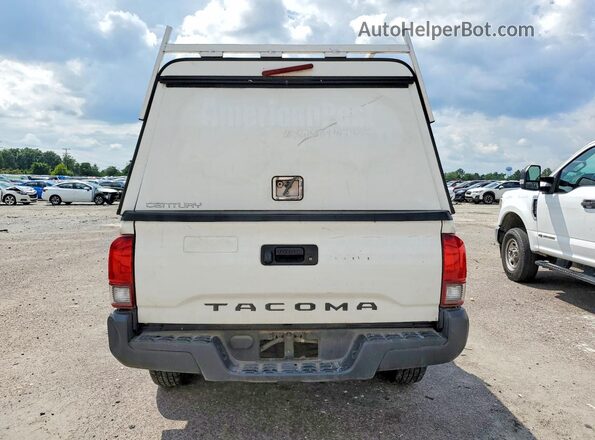3TYRX5GN6MT008659 2021 TOYOTA TACOMA White უკანა ხედი