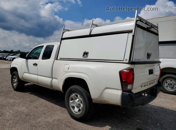 3TYRX5GN6MT008659 2021 TOYOTA TACOMA White უკანა მარცხენა