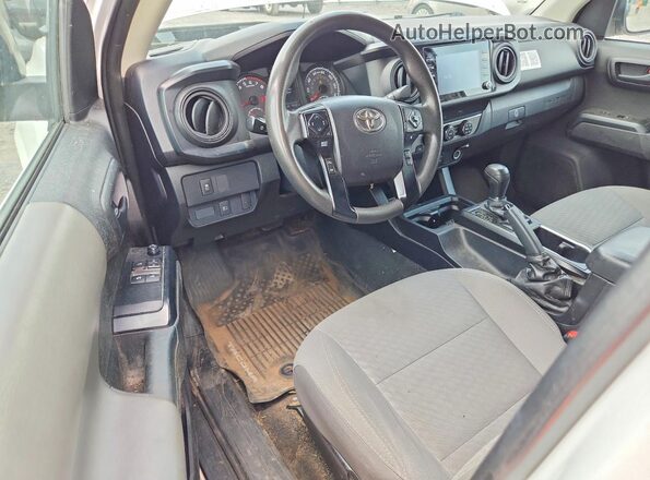 3TYRX5GN6MT008659 2021 TOYOTA TACOMA White წინა პანელის ხედი