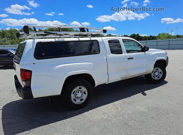3TYRX5GN7MT018973 2021 TOYOTA TACOMA White უკანა მარჯვენა