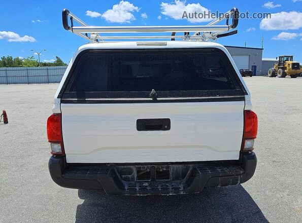 3TYRX5GN7MT018973 2021 TOYOTA TACOMA White უკანა ხედი