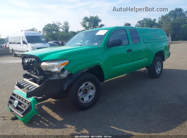 3TYRX5GN7MT025177 2021 TOYOTA TACOMA Silver Առջևի ձախ երեք քառորդ տեսարան