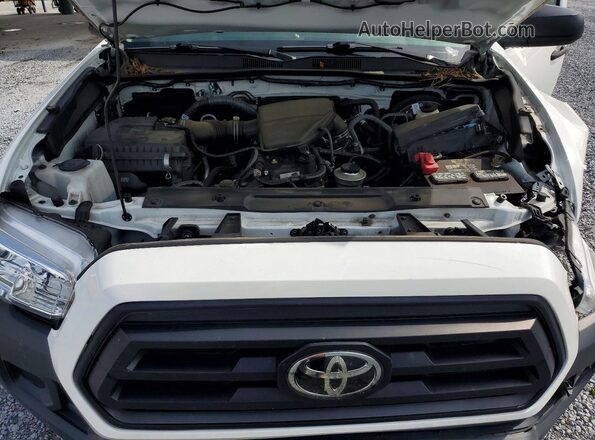 3TYRX5GN8NT049036 2022 TOYOTA TACOMA White Սալոնի հետևի տեսք
