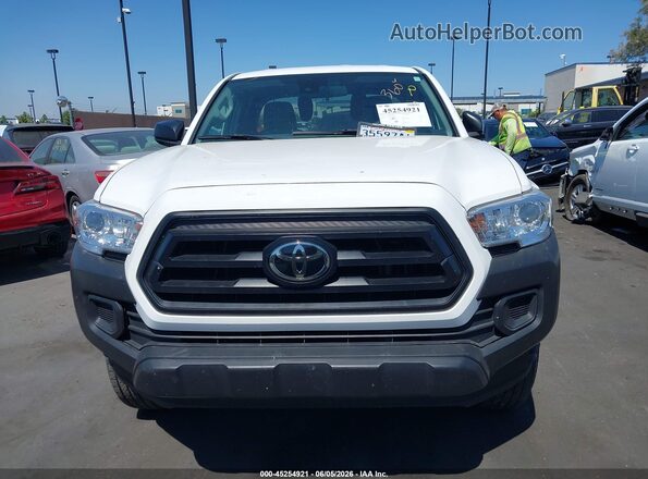 3TYRX5GN9NT048848 2022 TOYOTA TACOMA White Սալոնի հետևի տեսք