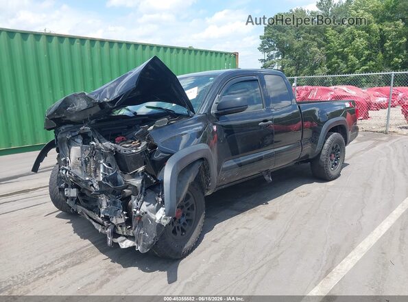3TYRX5GNXMT022385 2021 TOYOTA TACOMA Black Передня ліва чверть
