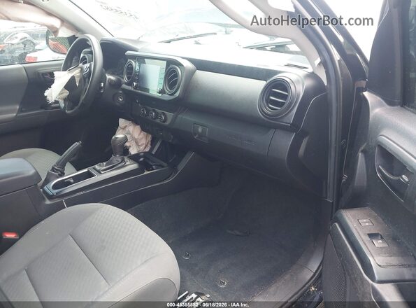 3TYRX5GNXMT022385 2021 TOYOTA TACOMA Black Вид салону спереду