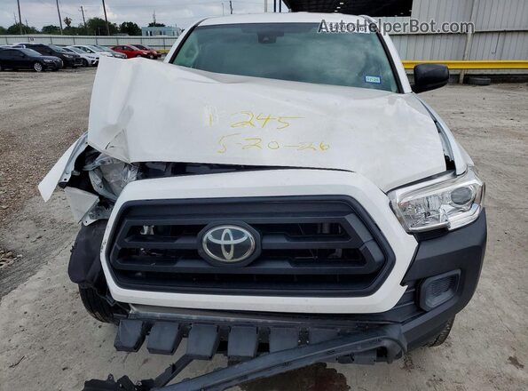 3TYRX5GNXMT026680 2021 TOYOTA TACOMA White Սալոնի հետևի տեսք