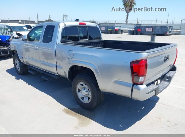 3TYRX5GNXNT052035 2022 TOYOTA TACOMA Серебряный Задняя левая четверть