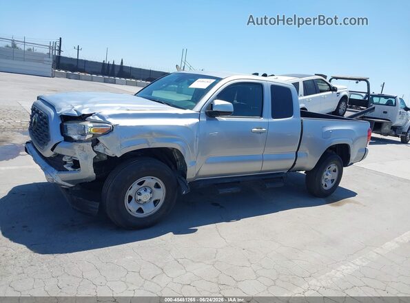 3TYRX5GNXNT052035 2022 TOYOTA TACOMA Серебряный Панорамный вид салона 360°
