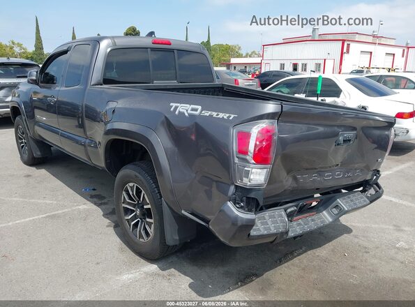 3TYRZ5CN0NT021859 2022 TOYOTA TACOMA Серый Задняя левая четверть