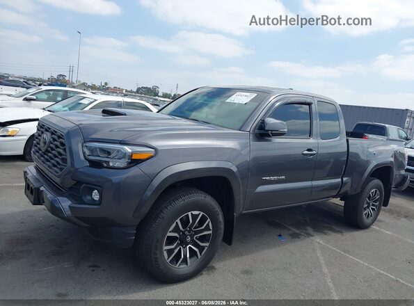 3TYRZ5CN0NT021859 2022 TOYOTA TACOMA Серый Панорамный вид салона 360°
