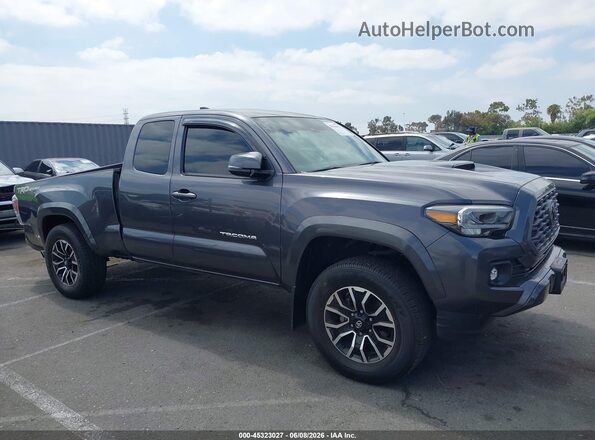 3TYRZ5CN0NT021859 2022 TOYOTA TACOMA Серый Вид задней части салона